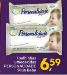 Toalhinhas umedecidas Personalidade 50un Baby