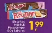 Supermercados Nori Biscoitos Nestle Passatempo 130g sabores oferta