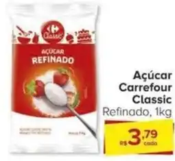 Carrefour Açúcar Carrefour Classic Refinado, 1kg oferta
