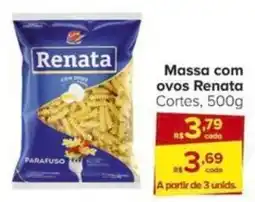 Carrefour Massa com ovos Renata Cortes, 500g oferta