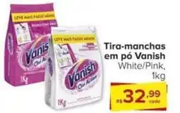 Tira-manchas em pó Vanish White/Pink, 1kg
