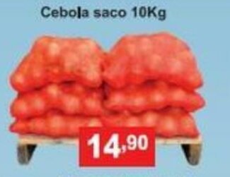 Calvo Atacadista Cebola saco 10kg oferta