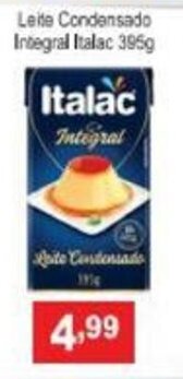 Calvo Atacadista Leite Condensado Integral Italac 395g oferta