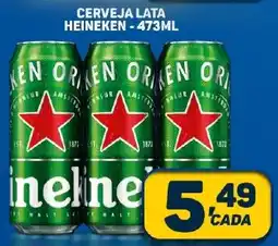 Dom Atacadista CERVEJA LATA HEINEKEN -473ML oferta