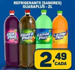 Dom Atacadista REFRIGERANTE (SABORES) GUARAPLUS - 2L oferta