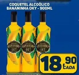 Dom Atacadista COQUETEL ALCOÓLICO BANANINHA OKY - 900ML oferta