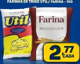 Dom Atacadista FARINHA DE TRIGO ÚTIL/ FARINA - 1KG oferta