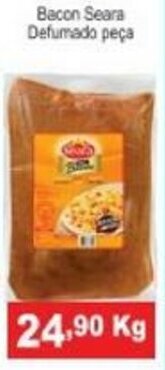Calvo Atacadista Bacon Seara Defumado peca 1kg oferta