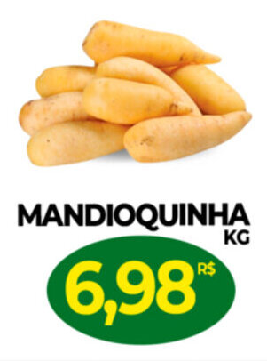 Mercadão Atacadista Mandioquinha 1kg oferta
