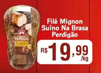 Frangolândia File Mignon Suino Na Brasa Perdigao 1kg oferta