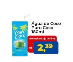 Tonin Superatacado Puro coco - água de coco oferta