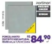 Telhanorte Portinari - porcelanato distrito sgr natural oferta
