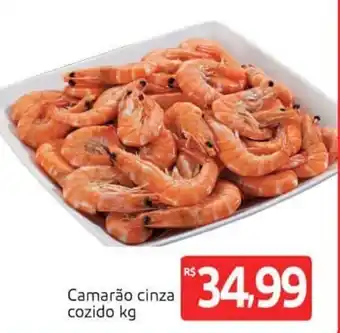 Camarao Cinza Cozido 1kg