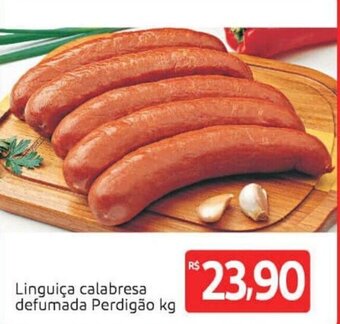 Extra Linguica Calabresa Defumada Perdigao 1kg oferta