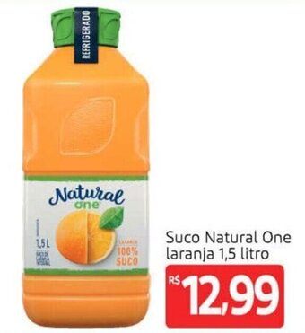 Extra Suco Natural One Laranja 1.5L oferta