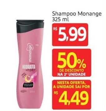 Extra Shampoo Monange 325ml oferta