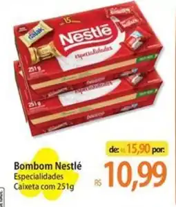 Atacadão Bombom Nestlé Especialidades Caixeta com 251g oferta