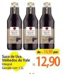 Atacadão Suco de Uva Vinhedos do Vale Integral Garrafa com 1,5L oferta