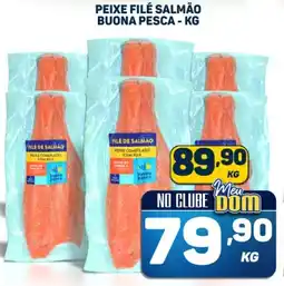 Dom Atacadista PEIXE FILÉ SALMÃO BUONA PESCA - KG oferta