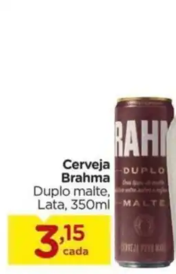 Carrefour Cerveja Brahma Duplo malte, Lata, 350ml oferta
