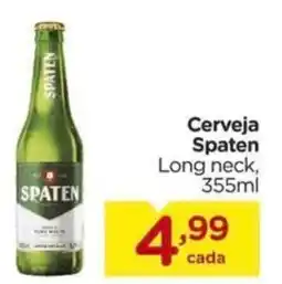 Carrefour Cerveja Spaten Long neck, 355ml oferta
