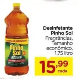 Carrefour Desinfetante Pinho Sol Fragrâncias, Tamanho econômico, 1,75 litro oferta