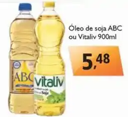 Supermercados ABC Óleo de soja ABC ou Vitaliv 900ml oferta