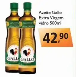 Supermercados ABC Azeite Gallo Extra Virgem vidro 500ml oferta
