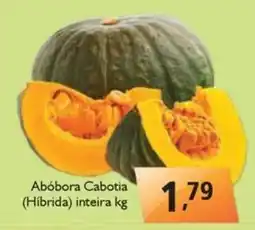 Supermercados ABC Abóbora Cabotia (Híbrida) inteira kg oferta