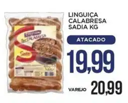 Apoio Mineiro LINGUIÇA CALABRESA SADIA KG oferta