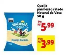 Extra Supermercado Queijo parmesão ralado Natural da Vaca 50 g oferta