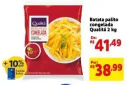 Extra Supermercado Batata palito congelada Qualitá 2 kg oferta