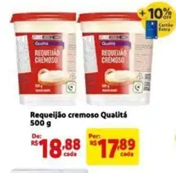 Extra Supermercado Requeijão cremoso Qualitá 500g oferta