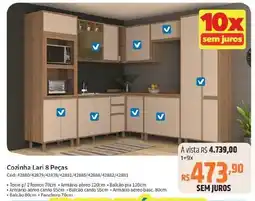 Deltasul Cozinha Lari 8 Peças oferta