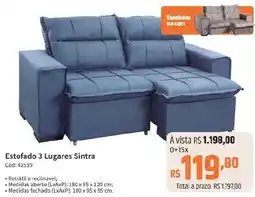 Deltasul Estofado 3 Lugares Sintra oferta