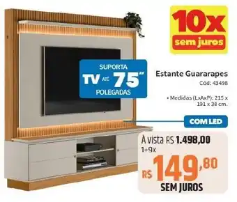 Deltasul Estante Guararapes oferta