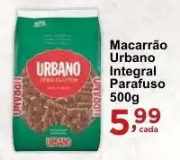 Macarrão Urbano Integral Parafuso 500g
