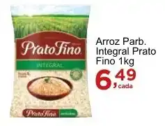 Rossi Supermercado Arroz Parb. integral Prato Fino 1kg oferta