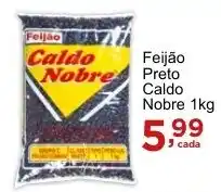 Feijão Preto Caldo Nobre 1kg