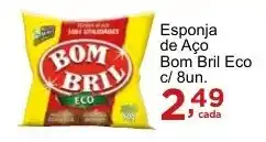Rossi Supermercado Esponja de Aço Bom Bril Eco c/ 8un. oferta
