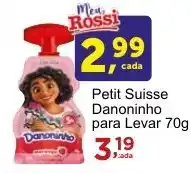 Rossi Supermercado Petit Suisse Danoninho para Levar 70g oferta