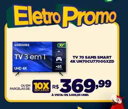 DB Supermercados TV 70 SAMS SMART 4K UN70CU7700GXZD oferta