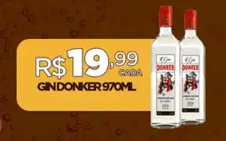 DB Supermercados GIN DONKER 970ML oferta