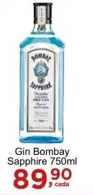 Gin Bombay Sapphire 750ml