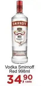 Rossi Supermercado Vodka Smirnoff Red 998ml oferta