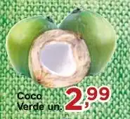 Rossi Supermercado Coco Verde un. oferta