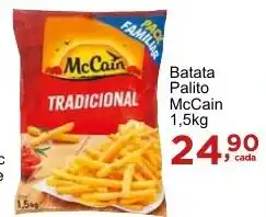 Rossi Supermercado Batata Palito McCain 1,5kg oferta