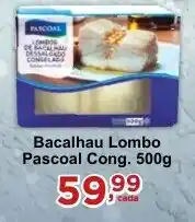 Rossi Supermercado Bacalhau Lombo Pascoal Cong. 500g oferta