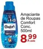 Rossi Supermercado Amaciante de Roupas Comfort conc. 500ml oferta