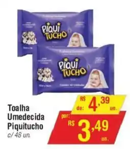 Fort Atacadista Toalha Umedecida Piquitucho c/ 48 un. oferta